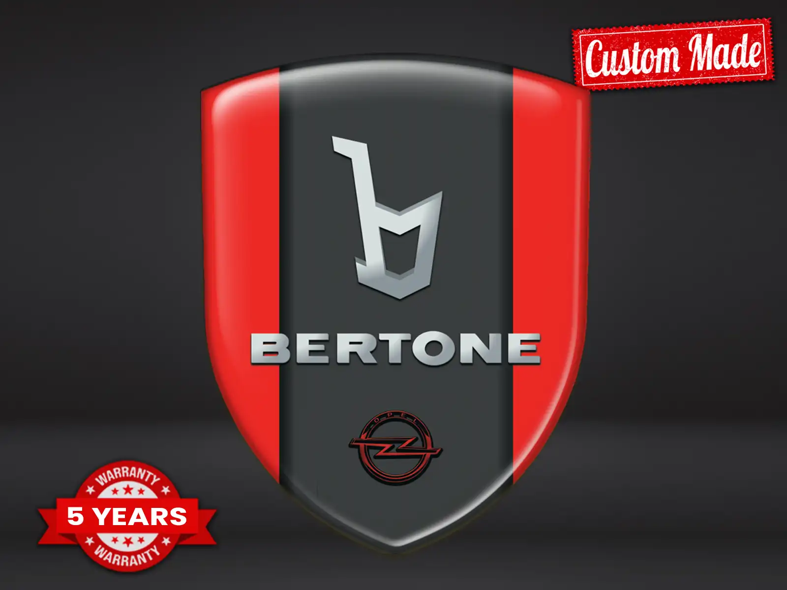 Bertone Vinilos Ventana Auto Alta Calidad Universal Resistente